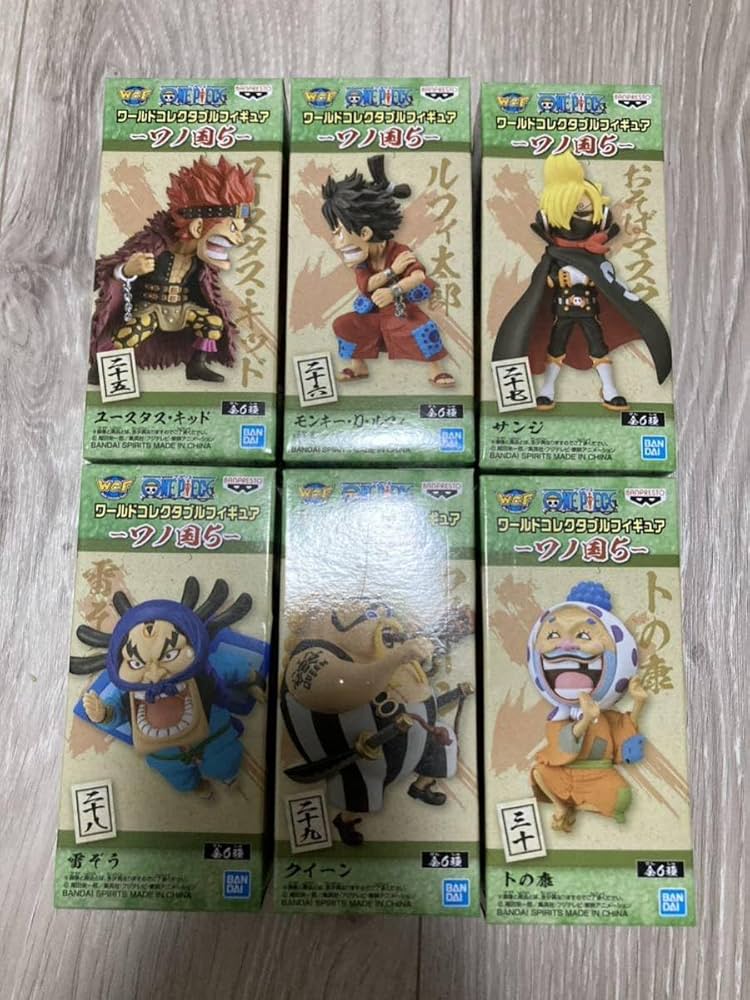 ☆ワンピース コレクタブル ワノ国5 全6種セット ワーコレ☆@